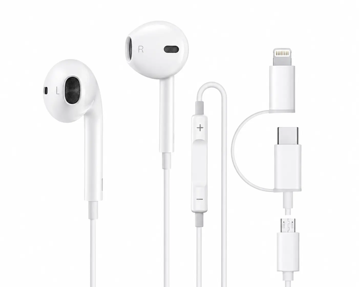 2-in-1 Wired EarPods